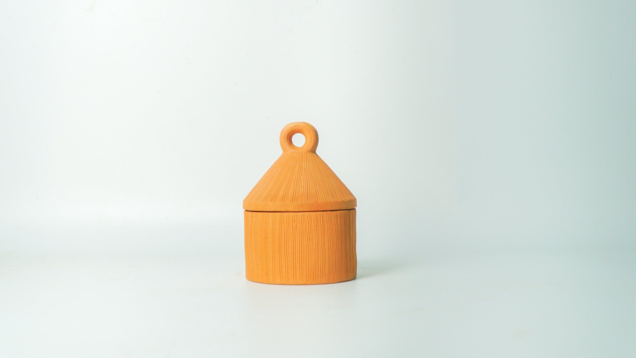 Hũ Đất Nung Handmade Có Nắp - HD11
