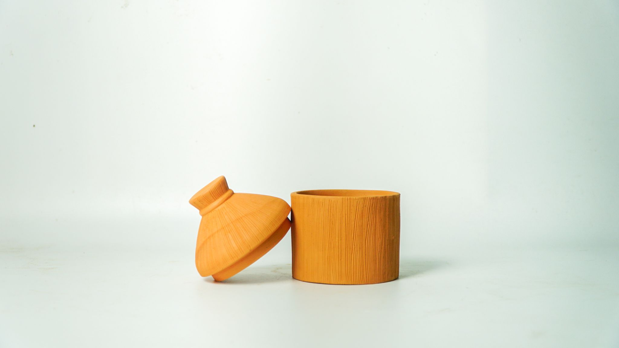 Hũ Đất Nung Handmade Có Nắp / Terra Cotta Jars With Lid - HD13