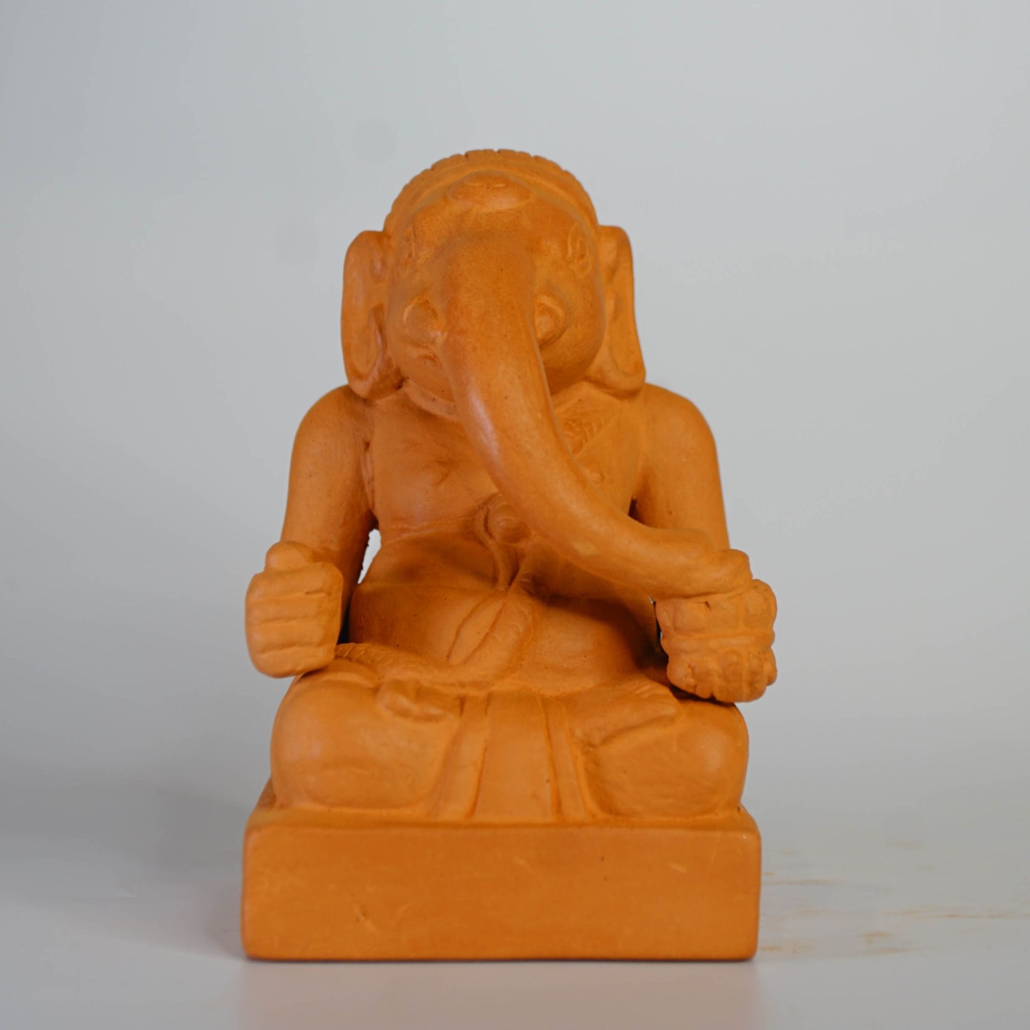 Tượng Ganesha Đất Nung - Size lớn - CP48