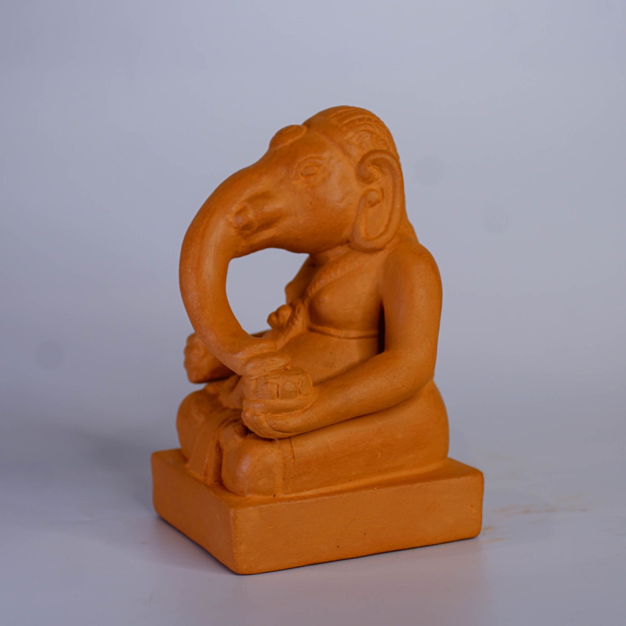 Tượng Ganesha Đất Nung - Size lớn - CP48