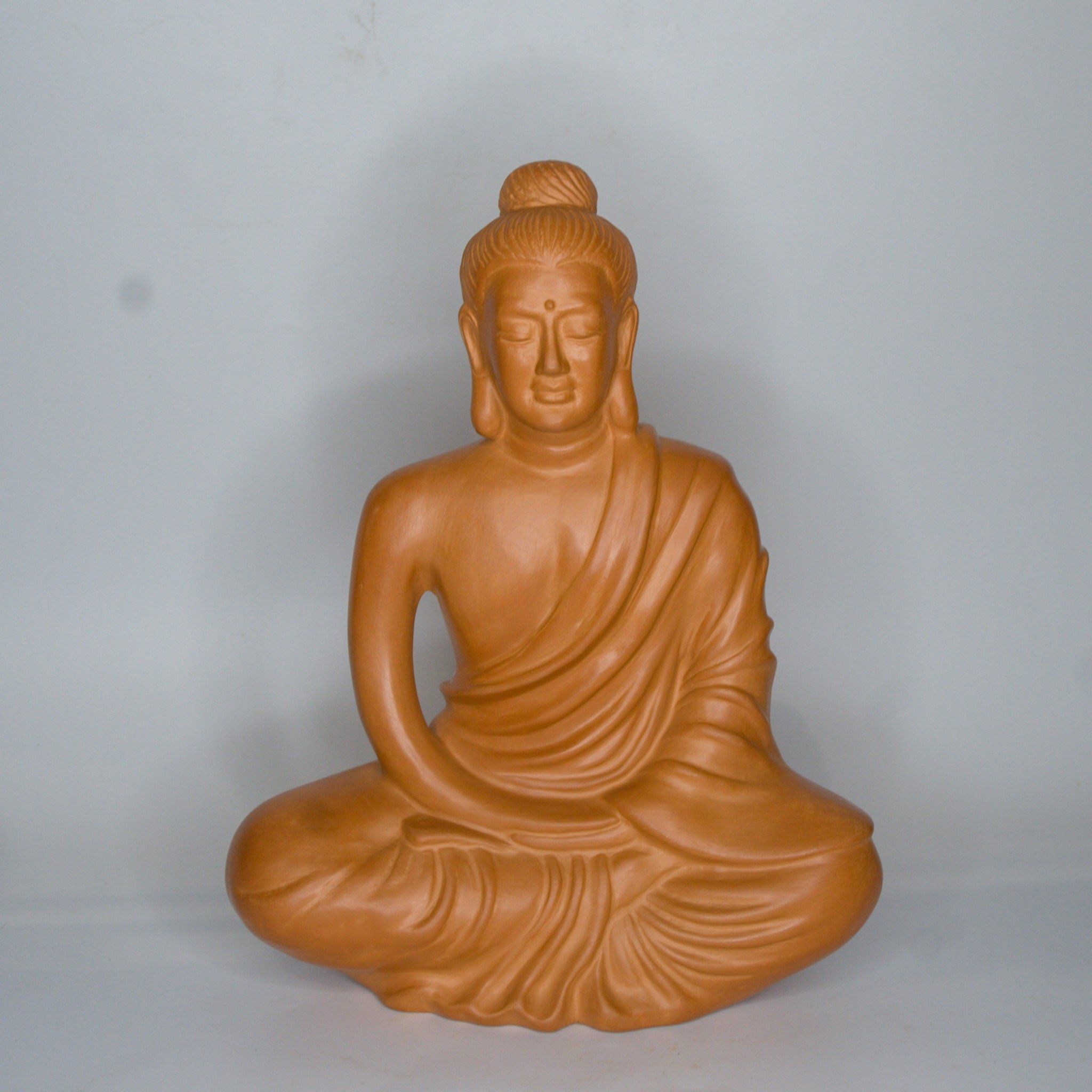 Tượng Phật Thích Ca Thiền Đất Nung - TTT121