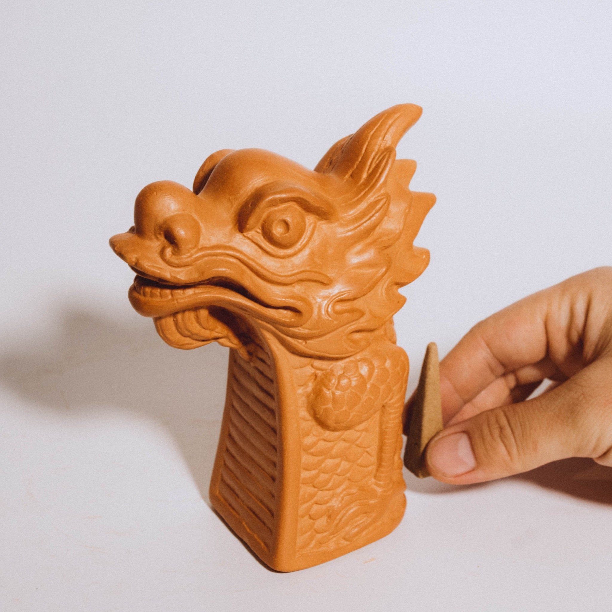 Đồ Đốt Trầm Hương Đầu Rồng - TH22