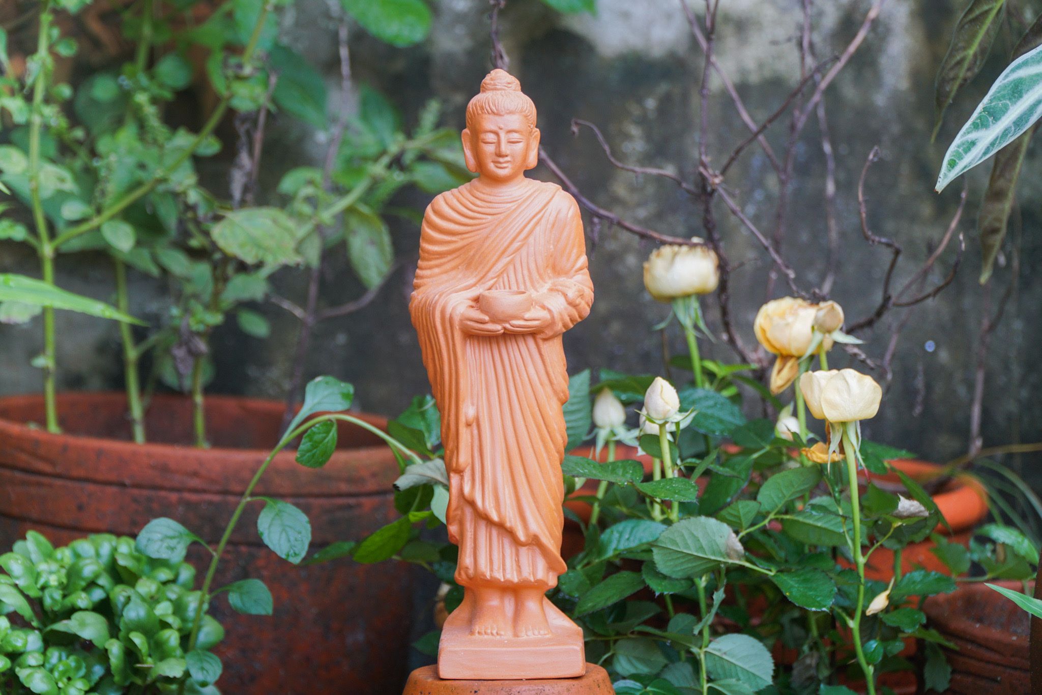 Tượng Phật Ôm Bình Bát - TTT53