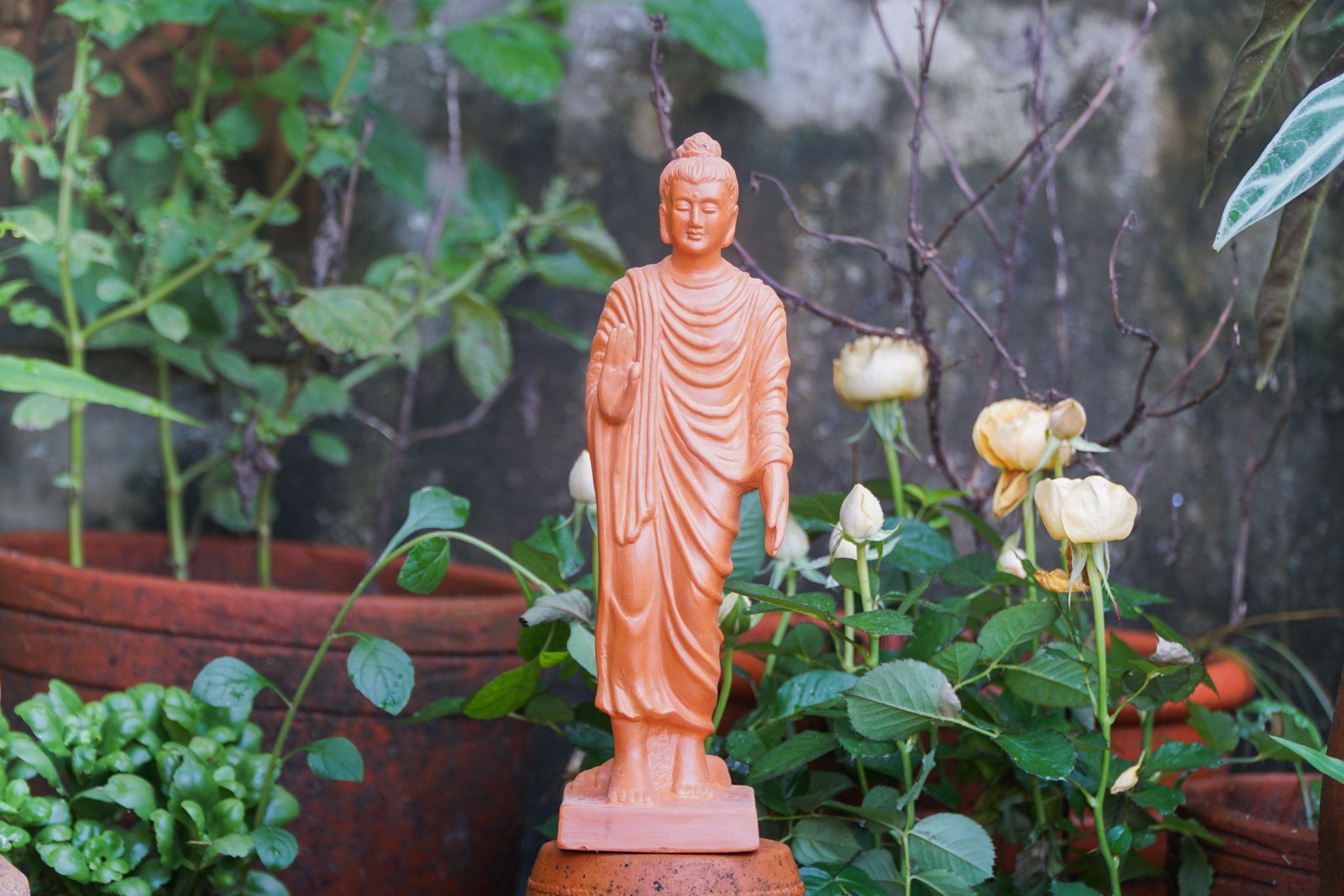 Tượng Phật Vô Uý Thủ Ấn - TTT49