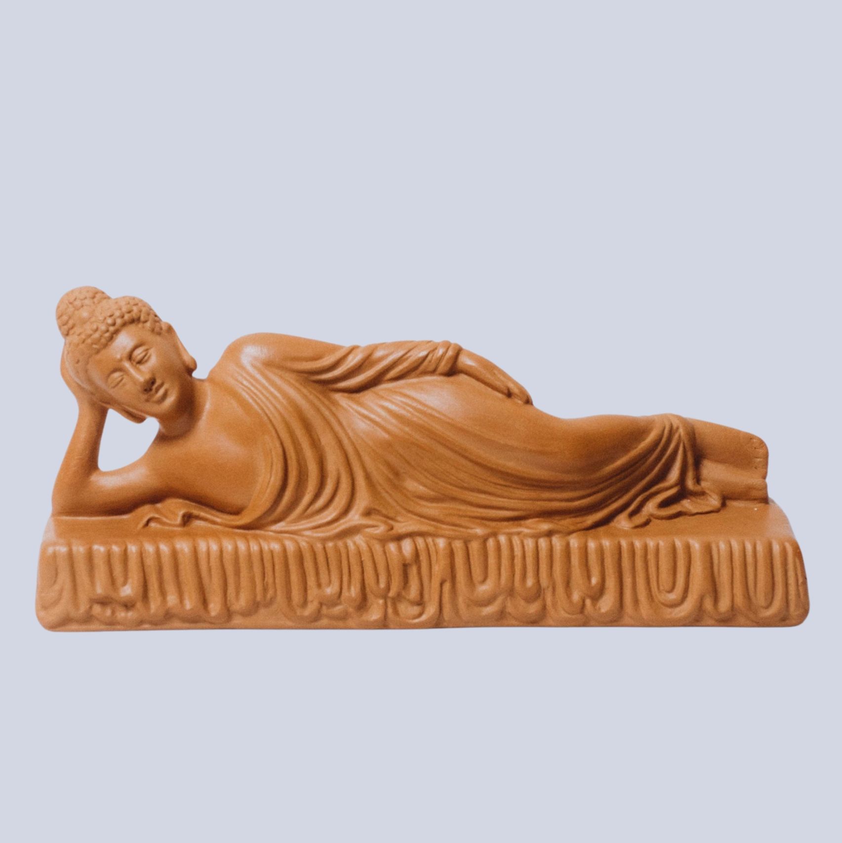 Tượng Phật Nhập Niết Bàn Đất Nung - TTT72