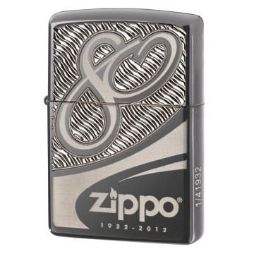 Bật Lửa Zippo Coty Bản 80th Kỷ Niệm 80 Năm Thành Lập năm 2012 ZL301