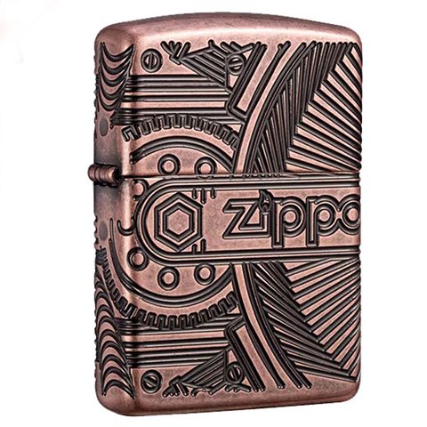 Zippo Armor Gears Antique Z237
