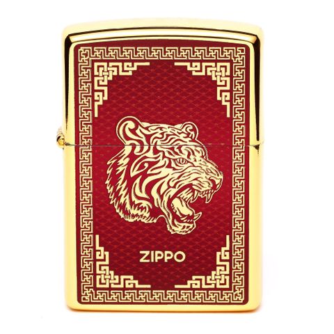 Bật Lửa Zippo Hổ Năm Nhâm Dần - Zippo CZA-2-25 – Zippo Year of the Tiger 2022 Asian Limited Edition Z299