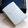 BẬT LỬA ZIPPO CHROME TRƠN PHAY XƯỚC ĐỜI XII NĂM 1996 ZL198