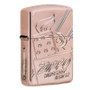 Bật Lửa Zippo 48768 – Zippo Script Collectible Armor Rose Gold Z327