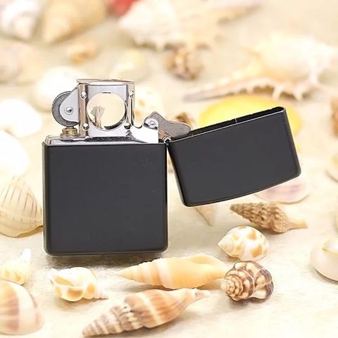 BẬT LỬA ZIPPO BLACK MATTE PIPE - Z177