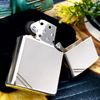 BẬT LỬA ZIPPO BẠC KHỐI STERLING BẢN CHẶT GÓC TRƠN BÓNG ZB37