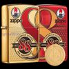 SET BẬT LỬA ZIPPO LIMITTED 1888 CHIẾC TOÀN CẦU BẢN ĐẶC BIỆT KỈ NIỆM 88th NĂM ZS29 - Lightning Zippo Products Celebration 88 Years Limited Edition