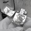 BẬT LỬA ZIPPO BẠC ĐÚC NGUYÊN KHỐI STERLING CHỦ ĐỀ THUẬN BUỒM XUÔI GIÓ ZB41