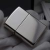 BẬT LỬA ZIPPO BẠC KHỐI STERLING BẢN ARMOR VỎ DẦY TRƠN BÓNG NĂM 2009 ZB53