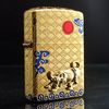 BẬT LỬA ZIPPO TRÂU VÀNG BẢN AMOR EBLEM TRÂU VÀNG ZN107