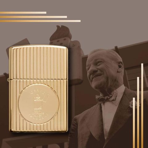 Zippo 49631 – Zippo Founder’s Day 2021 Gold Plated Edition Collectible Z274