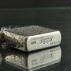 BẬT LỬA ZIPPO BẠC ĐÚC NGUYÊN KHỐI STERLING CHỦ ĐỀ VÂN GÕ BÚA 5 MẶT NĂM 2008 ZB49