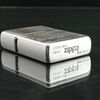 BẬT LỬA ZIPPO BẠC ĐÚC NGUYÊN KHỐI STERLING CỔ NĂM 1993 ĐÃ QUA SỬ DỤNG ZBU56