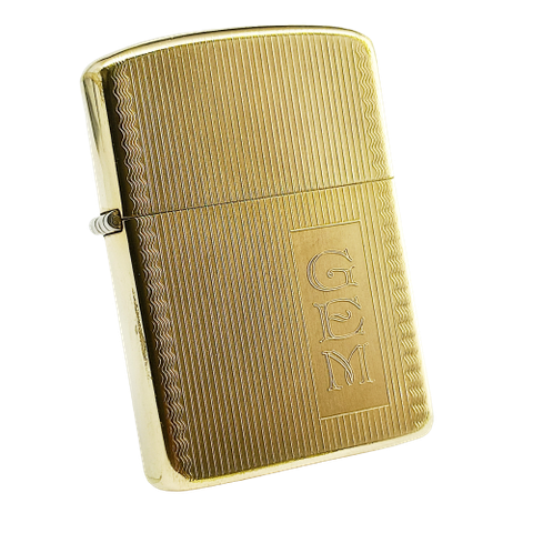 Bật Lửa Zippo 10K GF Gold Filled Bọc Vàng 10K Đời 1950s Cực Hiếm Giá Trị Sưu Tầm Cực Cao ZQHU46