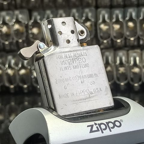 RUỘT ZIPPO REPLICA 1941 , 1935 MỚI CHÍNH HÃNG USA - MÀU TRẮNG PK42