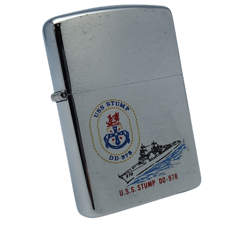 Bật Lửa Zippo Đồng Khối Mạ Chrome Phay Xước Chủ Đề Tầu Chiến Năm 1990 đời VI La Mã  ZL329