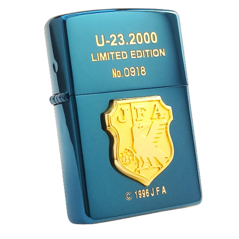 Bật Lửa Zippo Phủ Titanium xanh Chủ Đề Giải Bóng Đá U23 Japan Limited Đời XVI La Mã năm 2000 ZL424