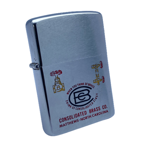 Bật Lửa Zippo Cổ Đồng Khối Mạ Chrome Phay Xước Ăn Mòn Phủ Sơn Chính Hãng Đời 4 Chấm Năm 1962 ZCU59