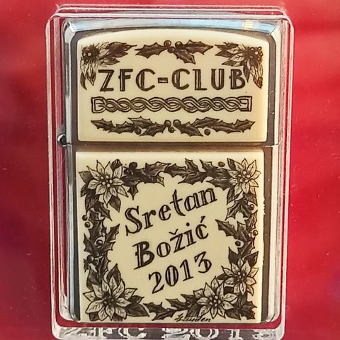 Bật Lửa Zippo Beautiful ZFC CROATIA Club Năm 2013 ZS49