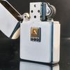 Set Bật Lửa Zippo Khay Mica Emblem Vàng Khối Đính Đá Quý Cực Hiếm Gặp Giá Trị Sưu Tầm Cực Cao Đời 8 Vạch Huyền Năm 1982 ZS63