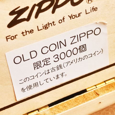 Bật Lửa Zippo OLD COIN Cực Hiếm Gặp Bản Limited Chỉ Sản Xuất 3000 Chiếc Toàn Thế Giới Đời VIII La Mã năm 1992 ZS65