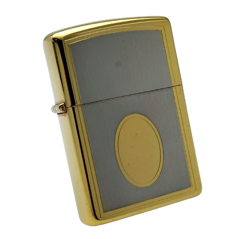 Bật Lửa Zippo Mạ Vàng Gold Plated Đời IX La Mã Năm 1993 ZL445