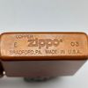 Bật Lửa Zippo Solid Copper Đồng Đỏ Nguyên Khối, Dòng Hiếm Gặp, Giá Trị Sưu Tầm Cao Năm 2003 ZQHU93