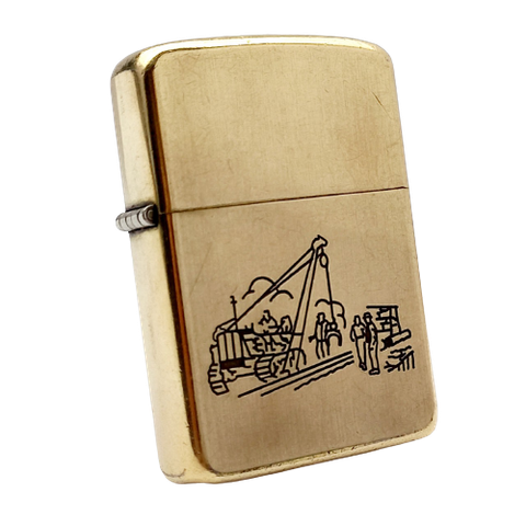 BẬT LỬA ZIPPO 10K GOLD FILLED , ZIPPO BỌC VÀNG DẦY THẬP NIÊN 1960S ZQHU90