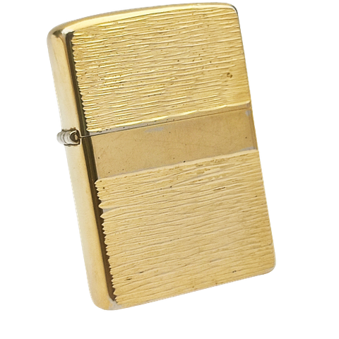 Bật Lửa Zippo Mạ Vàng Gold Plated Đời 5 Vạch Sắc Năm 1977 Rất Hiếm, Qua Sử Dụng ZQHU97