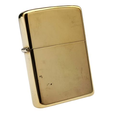 Bật Lửa Zippo Cổ Gold Plated Mạ Vàng Cực Hiếm Đẹp, Đời 3 Vạch Sắc Năm 1979 ZQH118