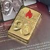 Bật Lửa Zippo 49866 – Zippo 90th Anniversary Limited Edition – Zippo 2022 Collectible Of The Year Asia – Gold Plated – Zippo Coty 2022 Asia Z305