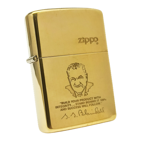 Bật Lửa Zippo Chu Niên 1932 - 1984 Slolid Brass Chủ Đề Chủ Tịch Hãng Zippo Cực Hiếm năm 1984 ZQH124