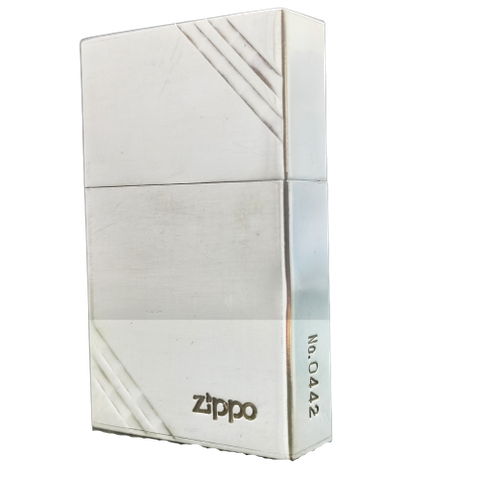 Bật Lửa Zippo Replica 1933 Phom Cao Đã Qua Sử Dụng Mạ Bạc Hiếm Gặp SX Năm 2000 ZQHU103