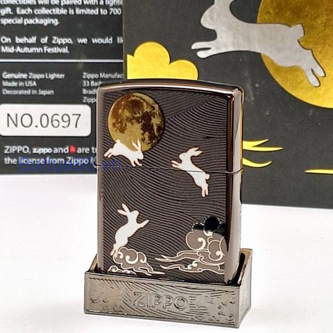 Zippo Limited Edition Mid Autumn Pattern Festival – Moon and Rabbits Design CZA-2-27 Z316