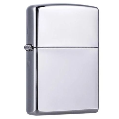 BẬT LỬA ZIPPO CHROME TRƠN BÓNG Z128