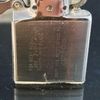 Bật Lửa Zippo Cổ Đồng Khối Mạ Chrome Phay Xước Khắc Ăn Mòn Phủ Sơn Năm 1977 Đời 5 Vạch Sắc ZC241