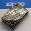 Bật Lửa Zippo 49173 – Zippo Armor® Geometric Weave Design Black Ice Z328