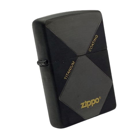 Bật Lửa Zippo Đồng Khối Phủ Titanium Coating Năm 2014 ZN154