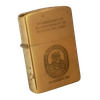 Bật Lửa Zippo Đồng Khối Chu Niên 1932 - 1984 Chủ Đề Tầu Chiến2 Mặt BB62  Cực Hiếm Gặp Sản Xuất Năm 1984 ZQH137