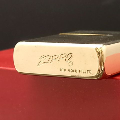 Bật Lửa Zippo Bọc Vàng 10k GF Hiếm Gặp Giá Trị Sưu Tầm Cao ZQHU60 Đã Qua Sử Dụng
