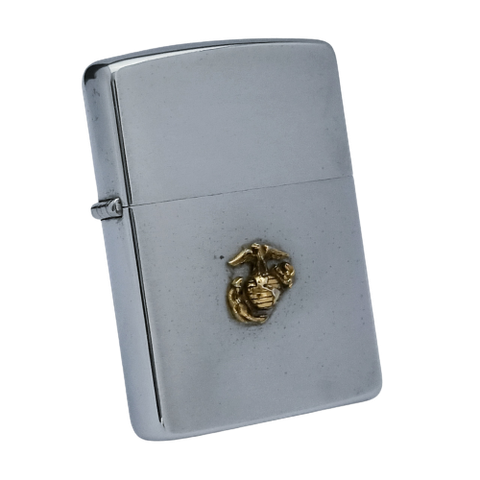 Bật Lửa Zippo Cổ Thuỷ Quân Lục Chiến Hiếm Gặp Năm 1962 Đời 4 Chấm ZC266