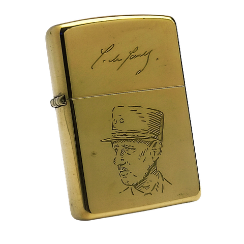 Bật Lửa Zippo Đồng Khối Chủ Đề Ăn Mòn Chân Dung 1 Trong 4 Vị Tướng Liên Quân Đời X La Mã Sẩn Xuất Năm 1994 ZL591