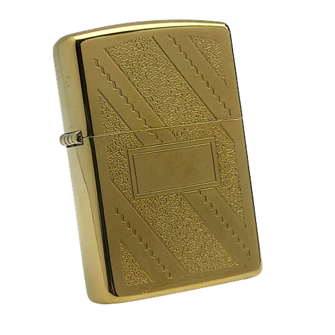 Bật Lửa Zippo Mạ Vàng Gold Plated Đời 1 Vạch Sắc Năm 1981 Rất Hiếm ZQH152