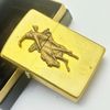 Bật Lửa Zippo Đồng Khối emblem Marlboro Rodeo Đời VIII La Mã Bản Hiếm Sản Xuất Năm 1992 ZL537